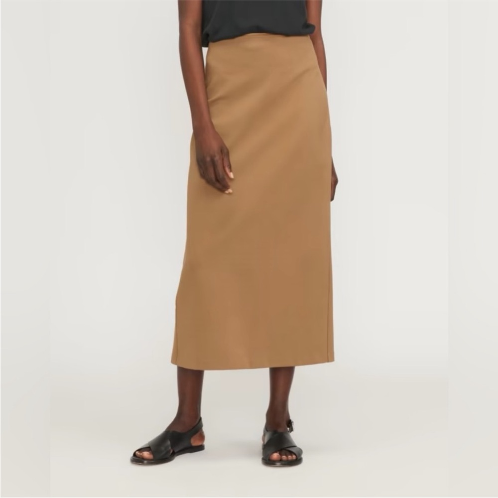 Everlane Dream Maxi Skirt CAMEL sold out color!